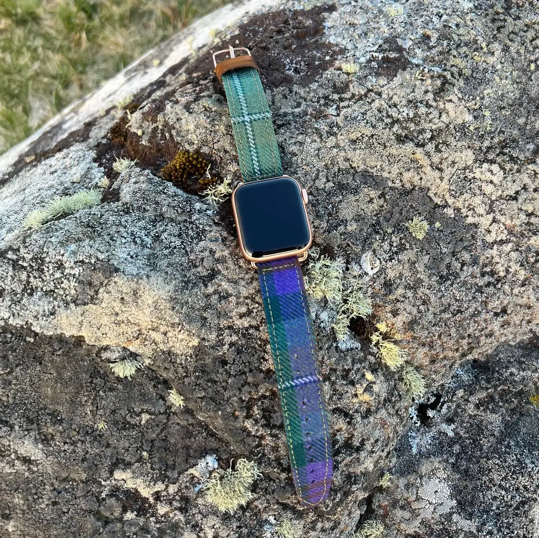Bespoke Tartan Apple Watch Strap